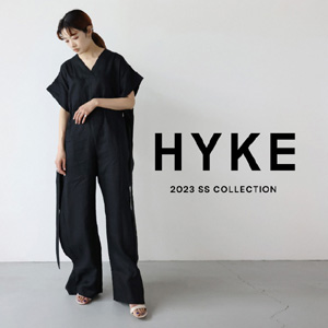 【3月18日(土)20：00～パリゴオンラインにて販売開始！】 HYKE(ハイク) 2023SS Collection